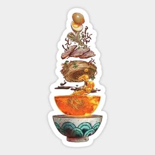 The Great Ramen off Kanagawa Sticker